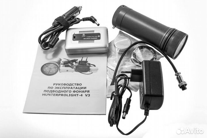 Подводный фонарь HunterProLight-4 V3