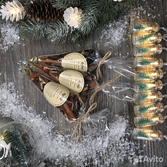 Набор цельных специй для глинтвейна 40 г 12 порций