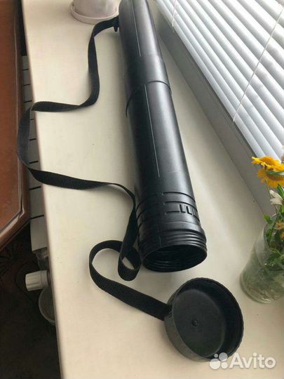 Тубус пластиковый для чертежей