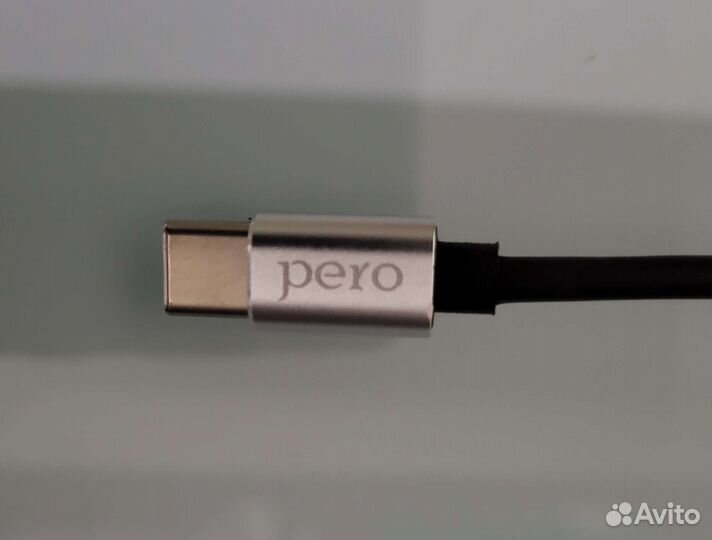 Переходник для наушников Pero type-C/mini jack 3.5