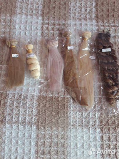 Волосы трессы для кукол