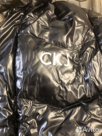 Calvin klein пуховик s женский