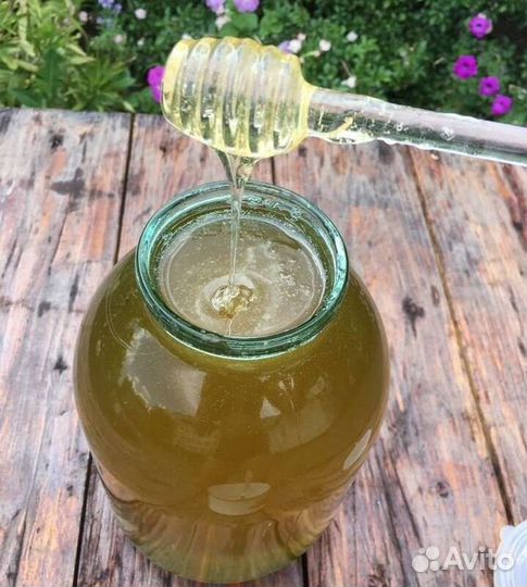 Мед из собственной пасики,натуральный без сахара