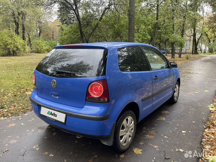 Volkswagen Polo 1.2 МТ, 2005, 261 074 км