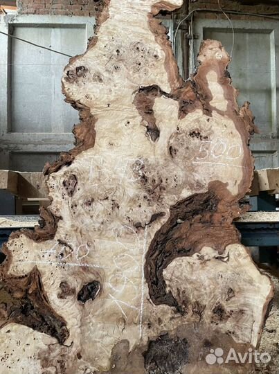 Слэб капового тополя,уникальная вариация стола