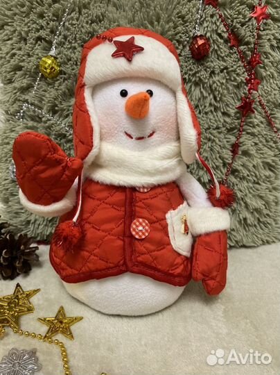 Снеговик интерьерный