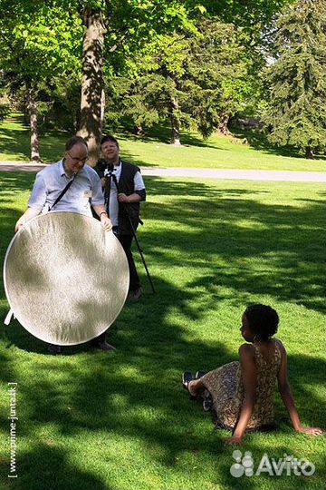 Отражатель, Фон и Хромакей 7в1 90x120см