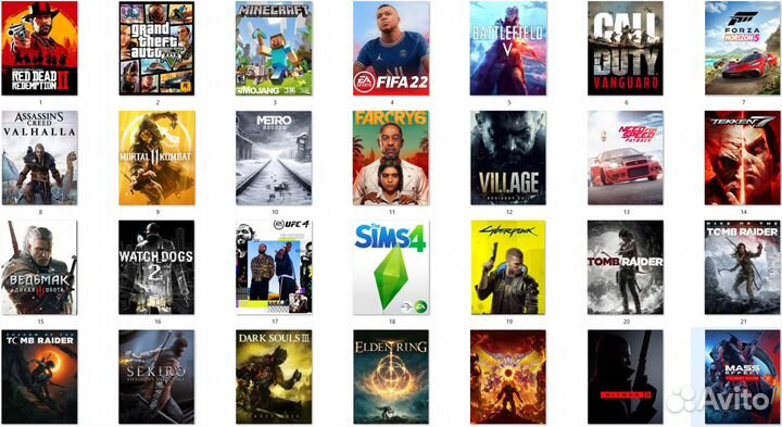 Игры для xbox one (Лицензия, ключи)