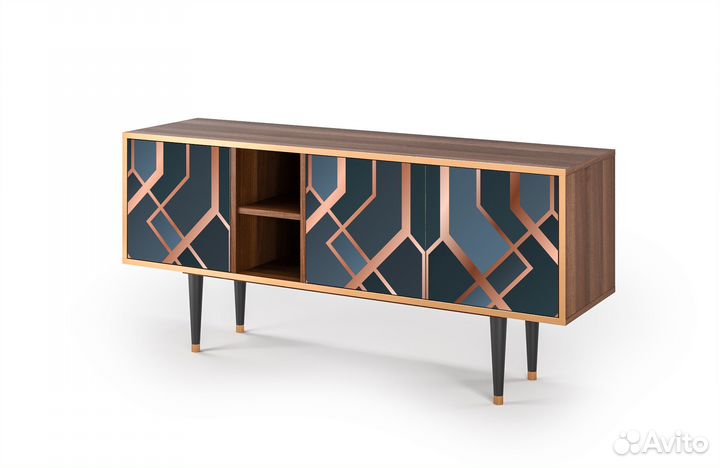 Тв-тумба T5 - Орех - Ashy 1920'