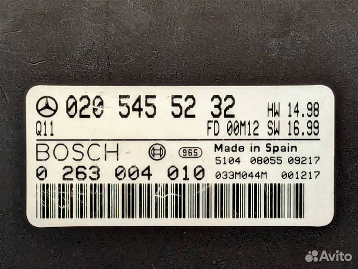 Блок парктроников w220 S-class 113.960