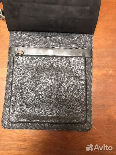 Мужская кожаная сумка планшет из натуральной кожи