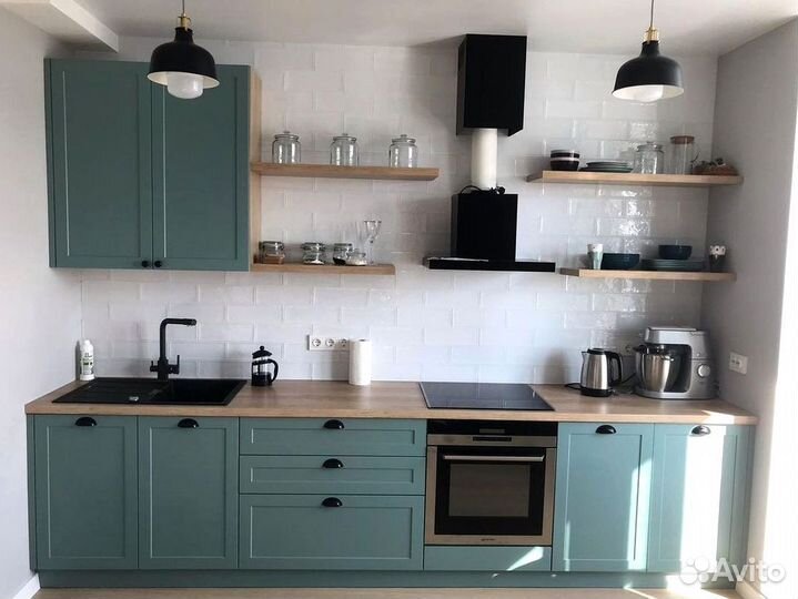 Скандинавский кухонный гарнитур на заказ