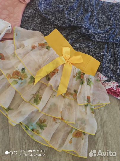 Вещи пакетом на девочку 2-3 года 92-98 см