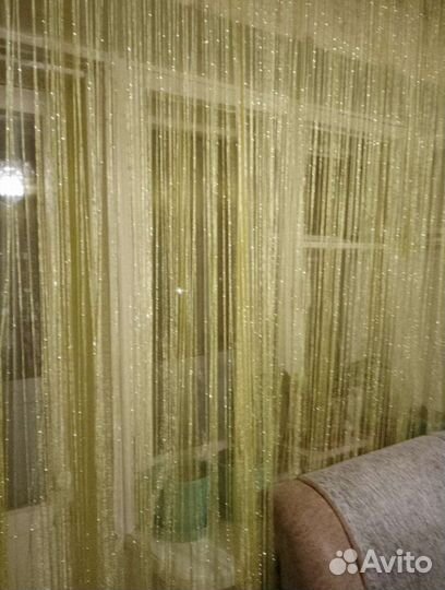 Шторы, тюль, нитяные шторы