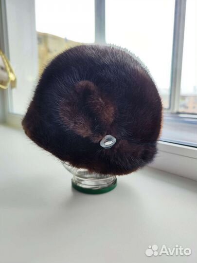 Берет женский норковый