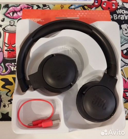 Беспроводные наушники jbl tune 520bt бу