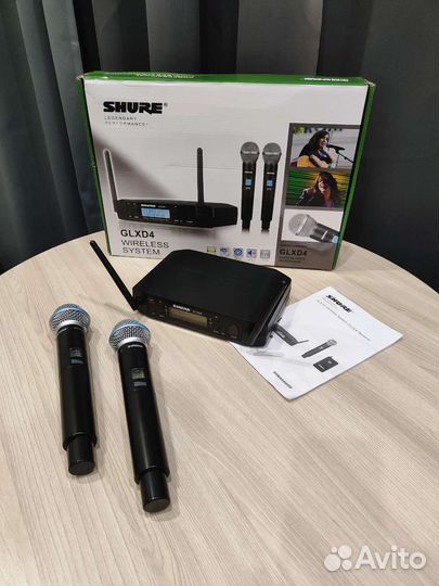 Радиомикрофоны/Радиосистема Shure Glxd4/Beta58A