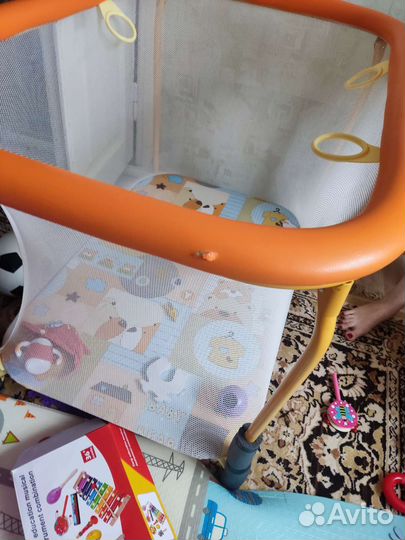 Манеж детский складной