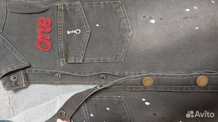 Джинсовая рубашка