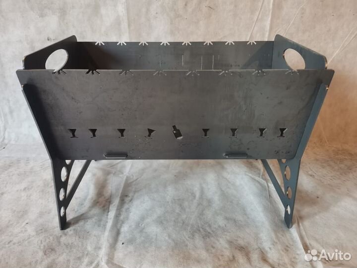 Мангал сборный 3 мм Застолье Мини