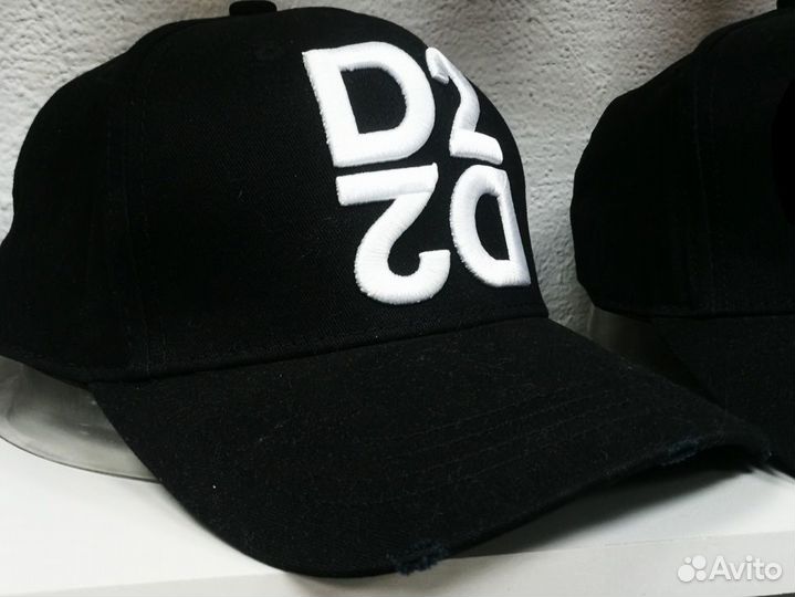 Кепка бейсболка классическая Dsquared2 из хлопка