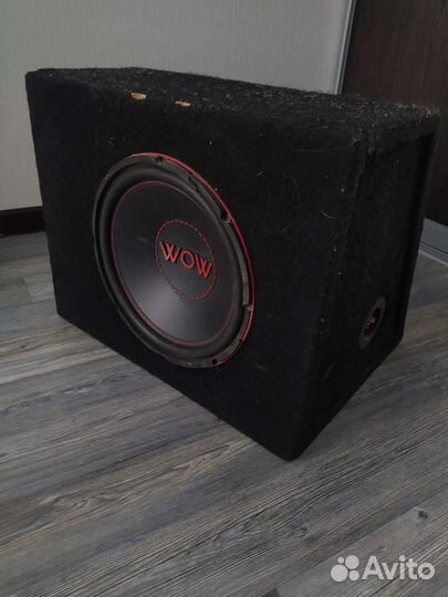 Сабвуфер WOW с коробом