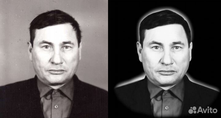 Ретушь фотографий на памятник