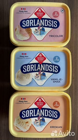 Мороженое норвежское