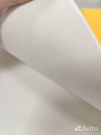 Акварельная бумага А3 и жёлтая декоративная