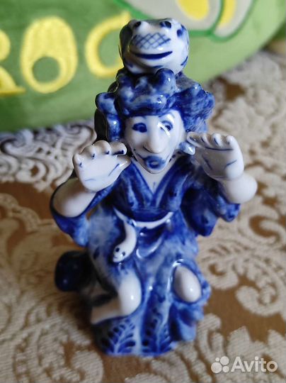 Мелкая гжель