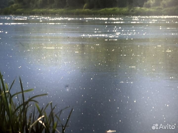 Фотокартина в металлической рамке