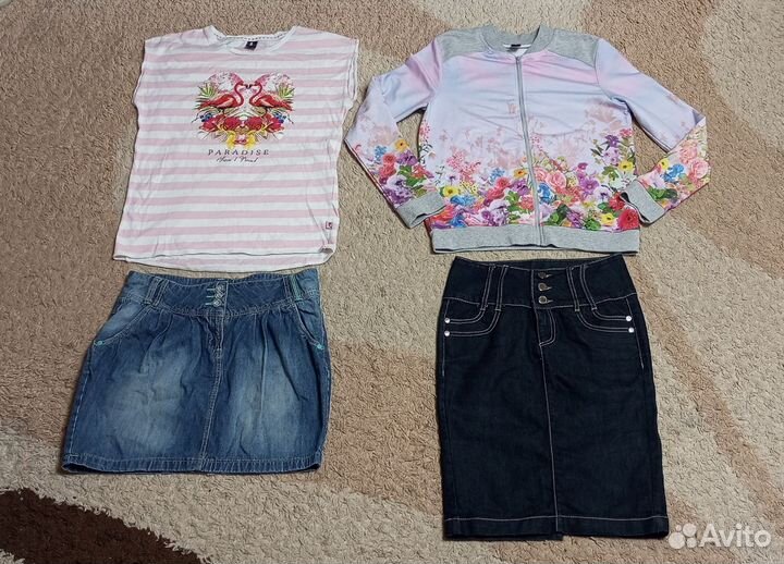 Пакет вещей на девочку р.152-158