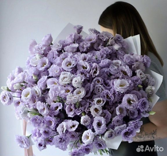 Эустомы Лизиантус Махровый Букеты Цветы Доставка