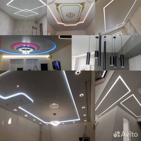 Натяжные потолки