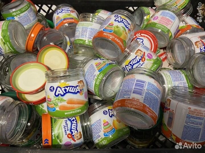 Баночки из под детского питания