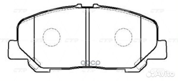 Колодки передние toyota Estima/Previa all 2006