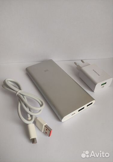 Xiaomi Mi power bank 2s 10000mah + QC3.0 18watt