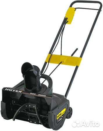 Снегоуборщик электрический huter 2квт