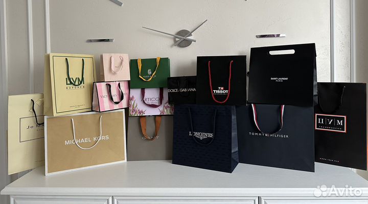 Оригинальные брендовые пакеты