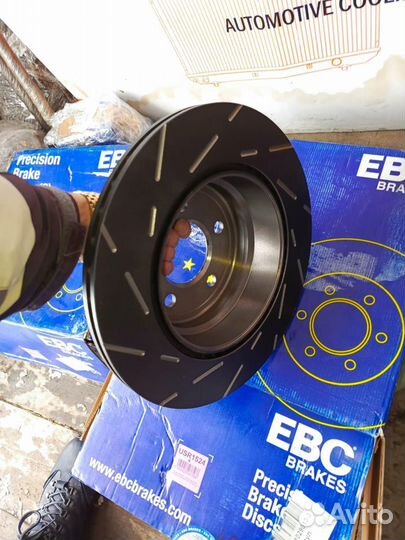 Тормозные диски и колодки EBC для бмв х5, х6