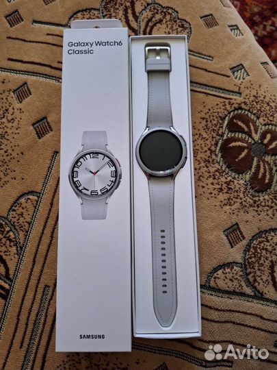 Samsung Galaxy Watch 6 Classic 47mm Серебро
