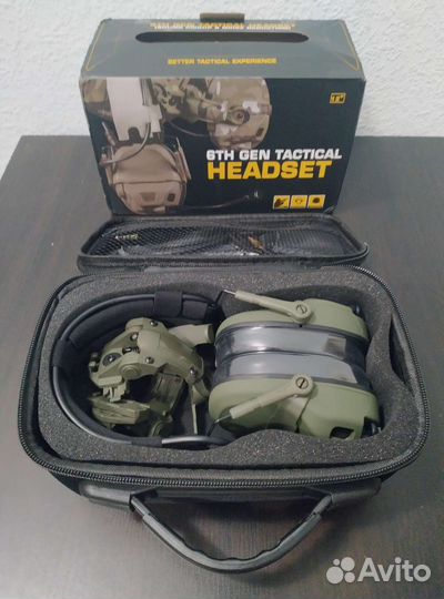 Активные наушники с радиофикацией Ops Core Gen 6