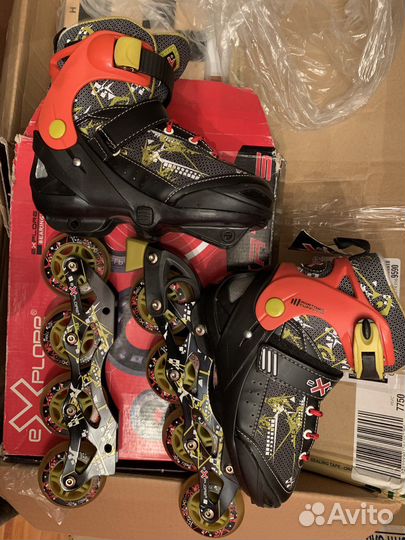 Раздвижные роликовые коньки