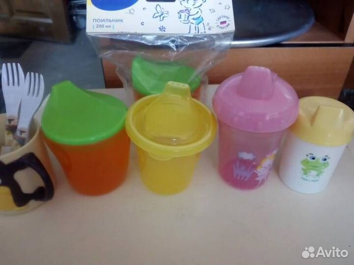 Стеклянные бутылочки для кормления