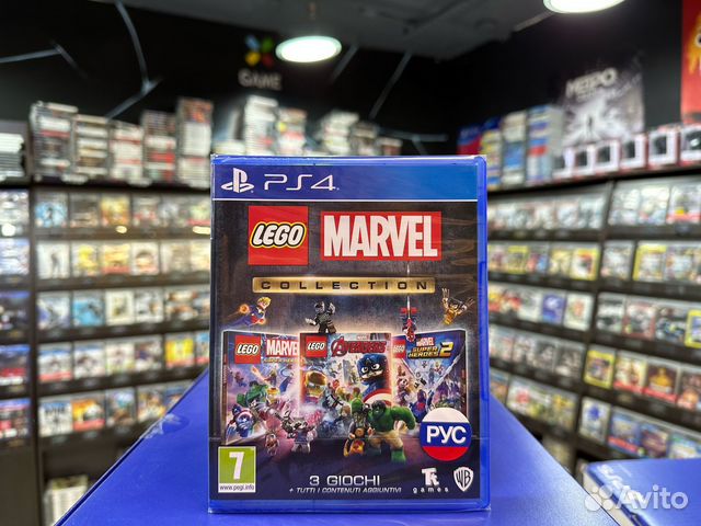 Игры для PS4: lego Marvel Collection