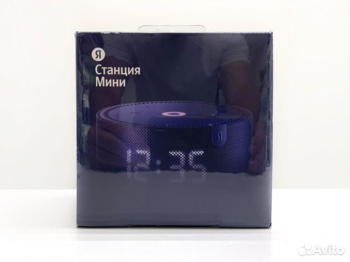Умная колонка Яндекс Станция Мини 2 с часами новая
