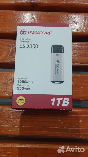 Внешний диск SSD Transcend ESD300 TS1tesd300S, 1тб