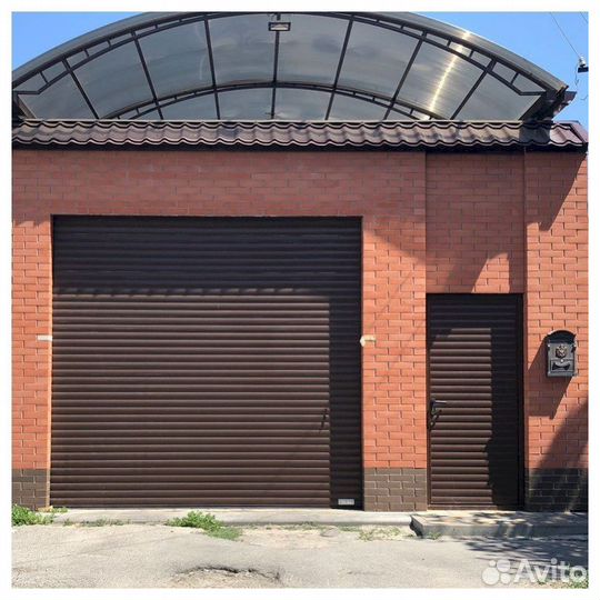 Ворота алютех роллетные