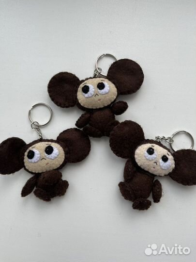 Чебурашка брелок