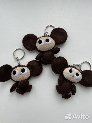 Чебурашка брелок